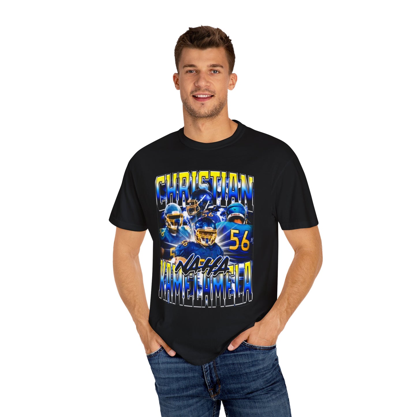 Christian Naha-Kamelamela Heavy Cotton Tee