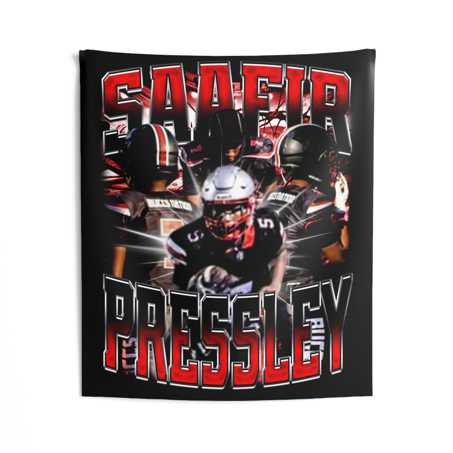 Saafir Pressley Tapestry 50” x 60”