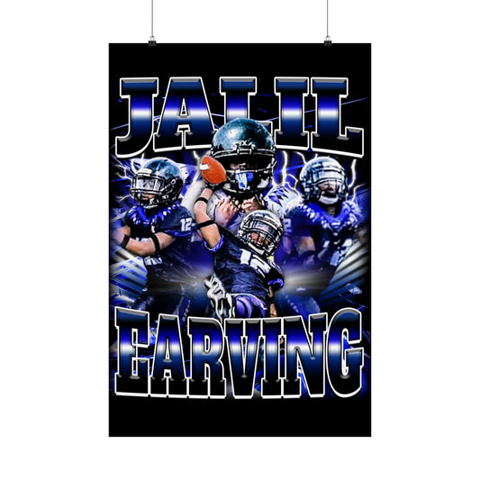 Jalil Earving Poster 24" x 36"