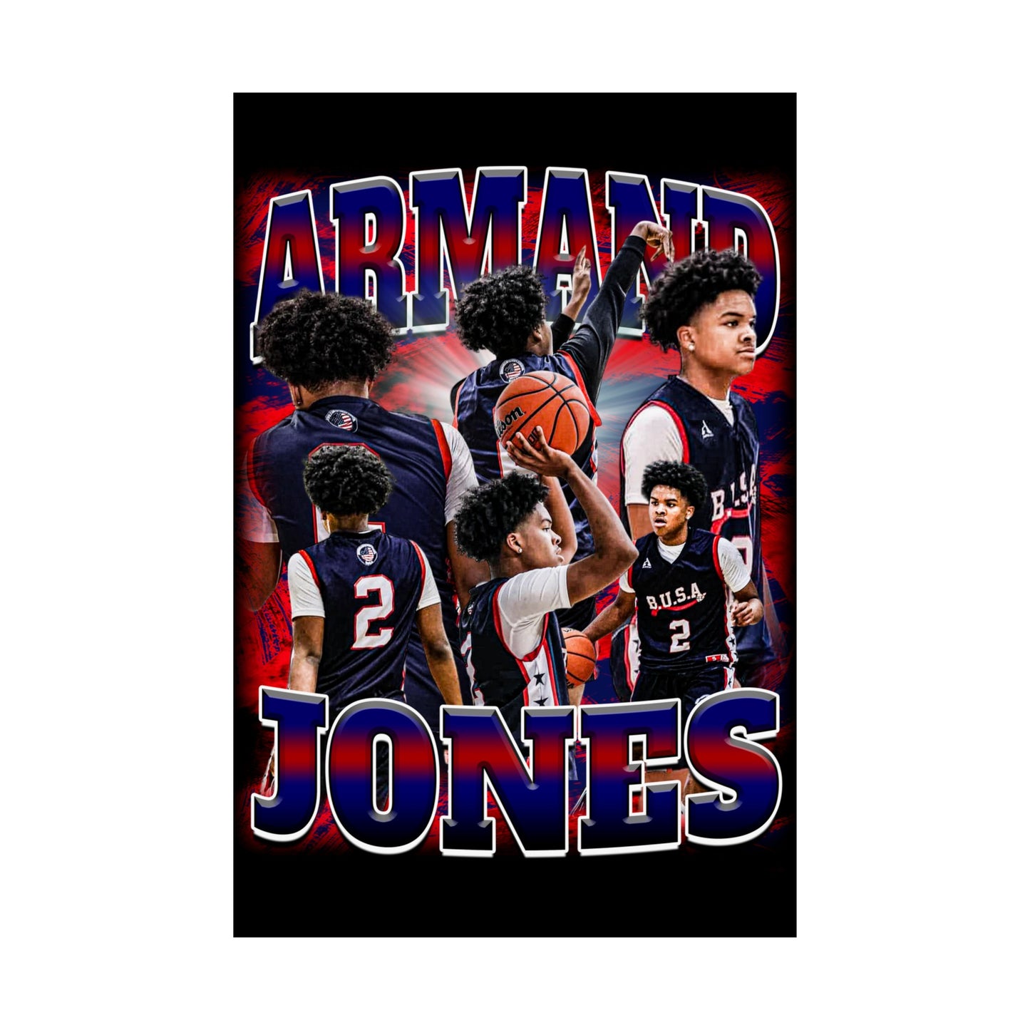 Armand Jones Poster 24" x 36"