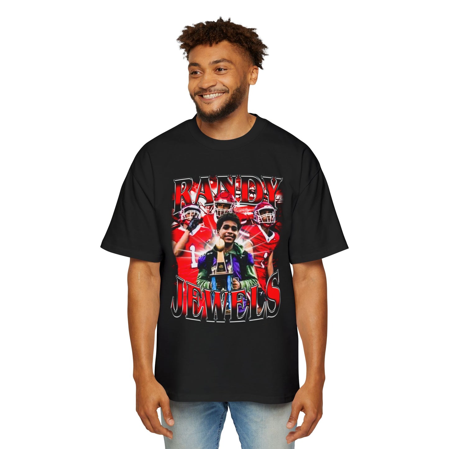 Randy Jewels Oversized Retro Tee