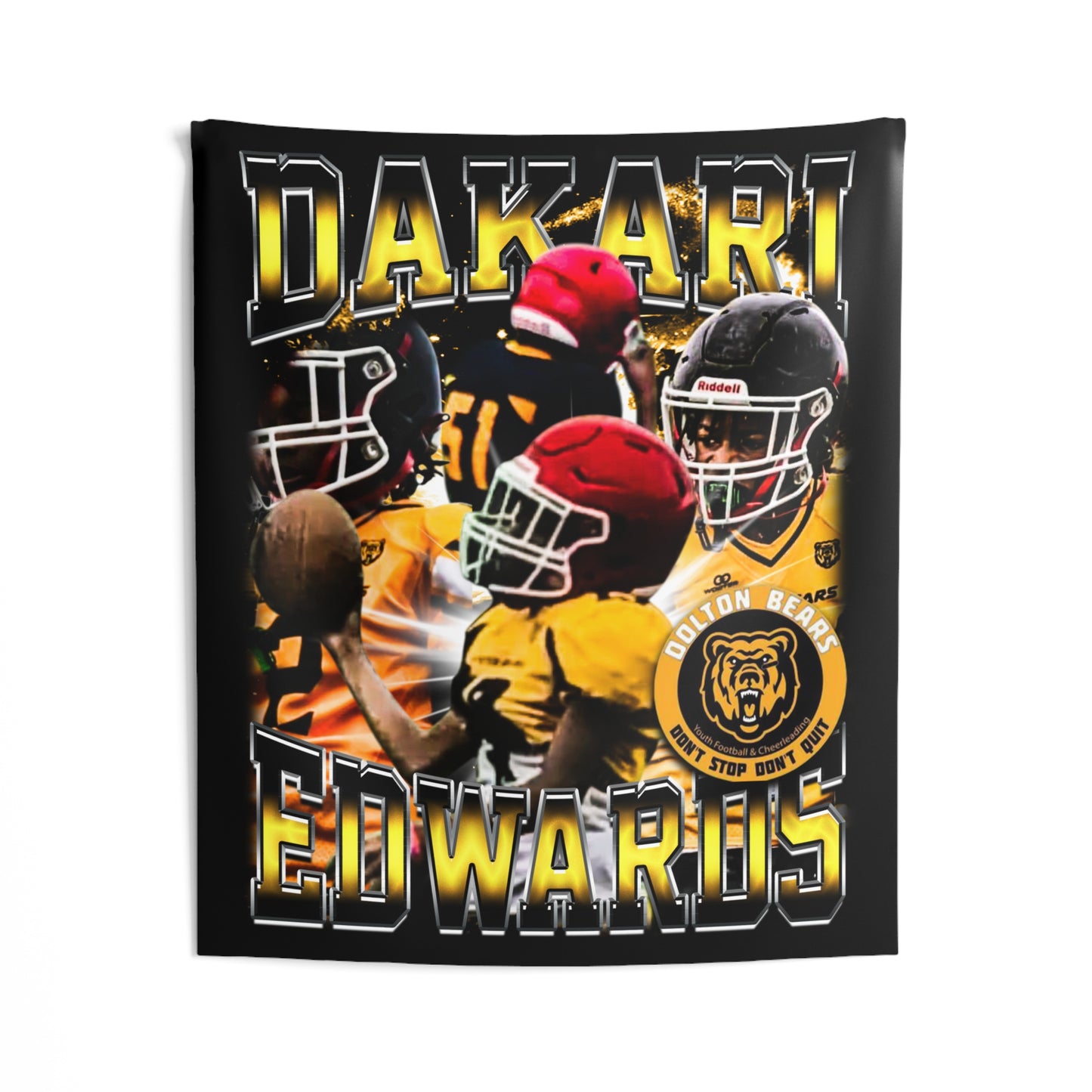 Dakari Edwards Tapestry 50” x 60”