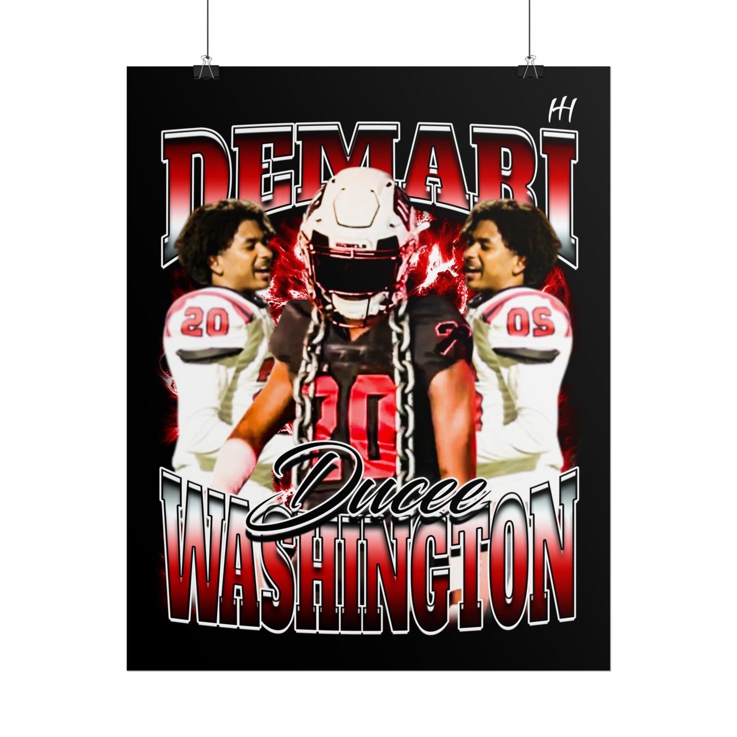 Demari Washington Poster
