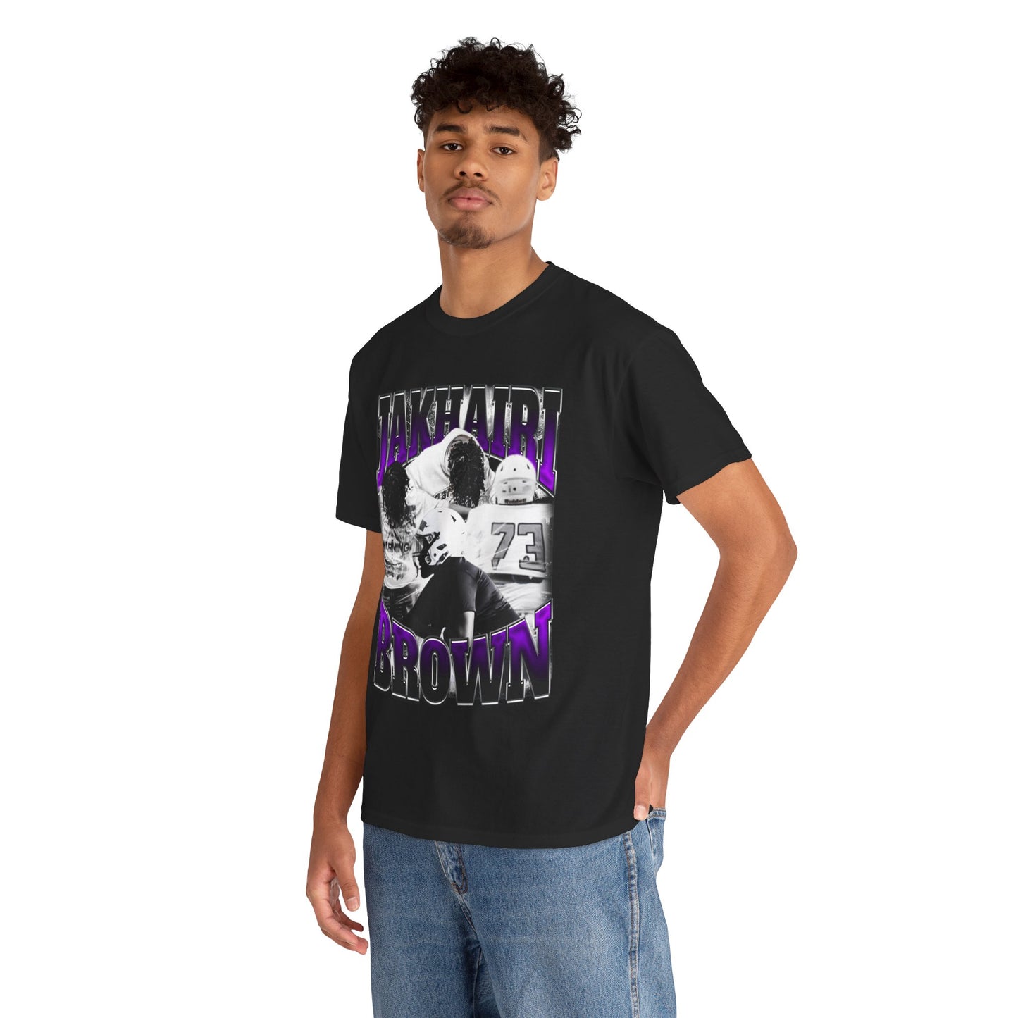 Jakhairi Brown Heavy Cotton Tee