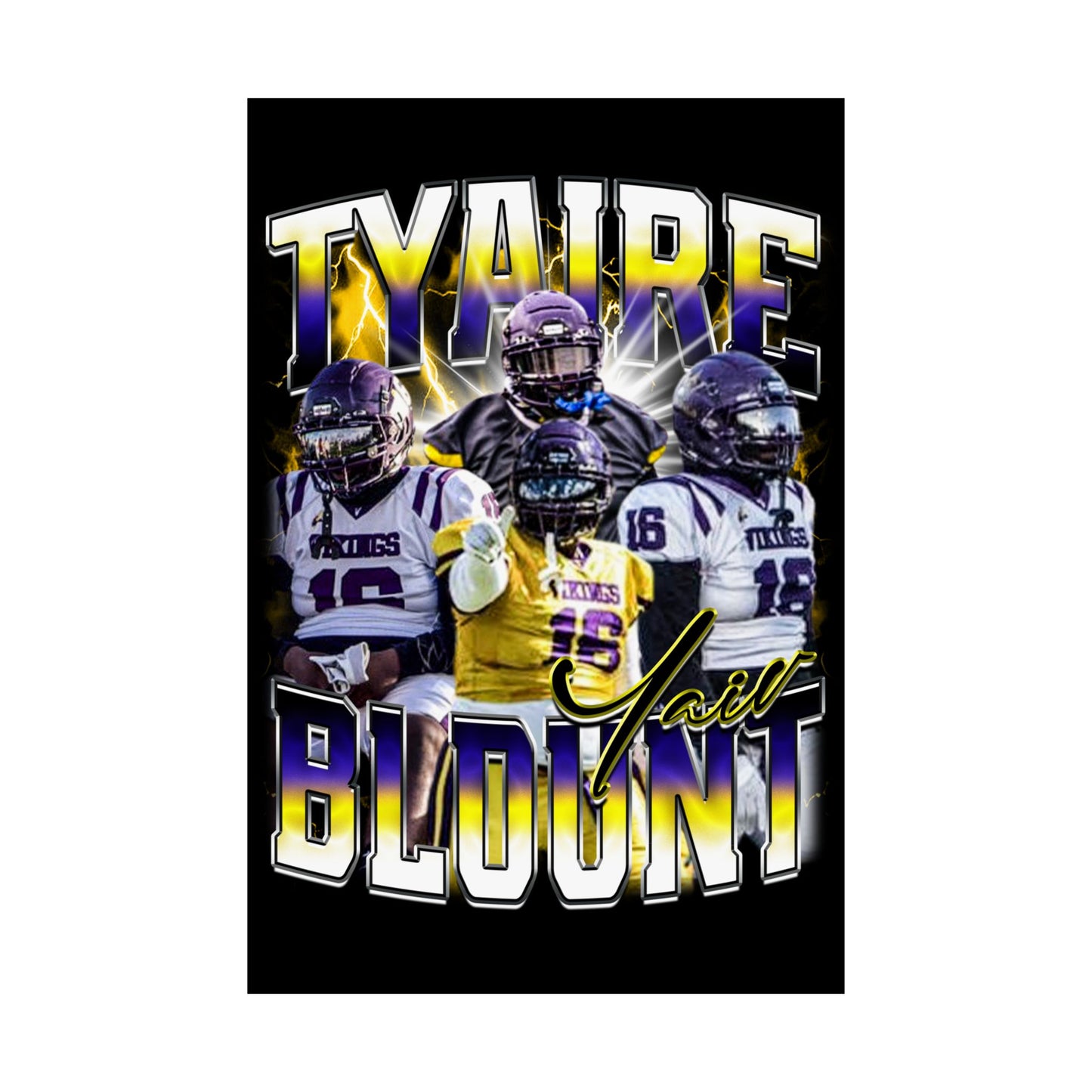 Tyaire Blount Poster 24" x 36"
