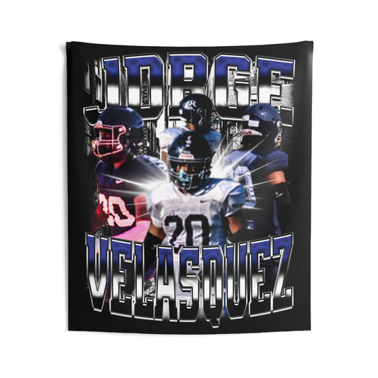 Jorge Velasquez Tapestry 50” x 60”