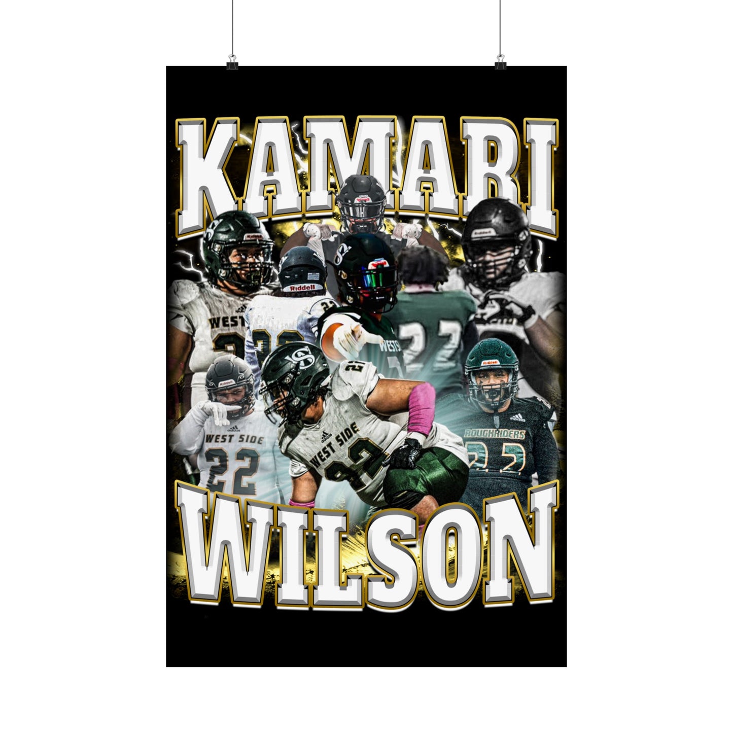 Kamari Wilson Poster 24" x 36"