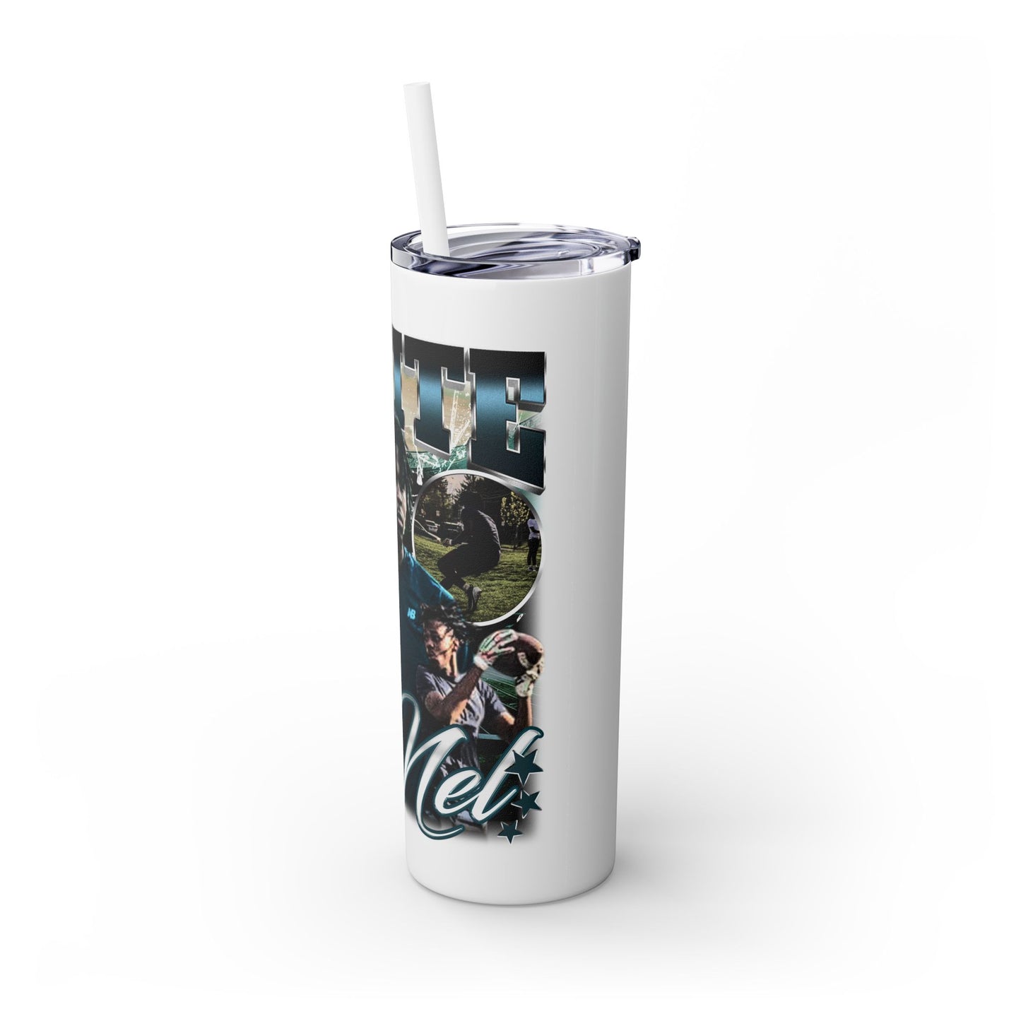 Cornelius White Stainless Steal Tumbler