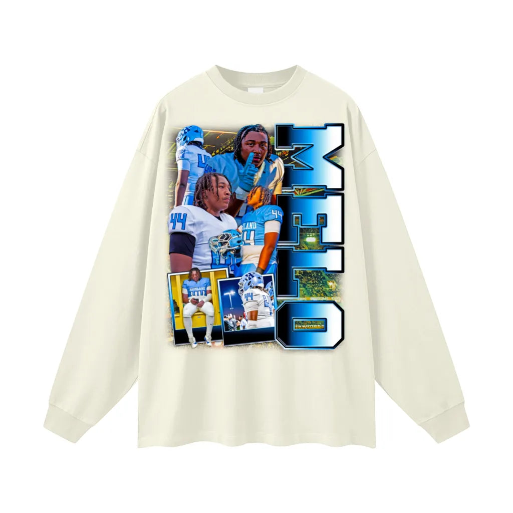 Melo Oversized Long Sleeve Tee