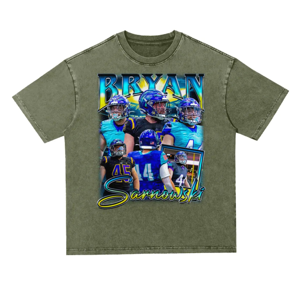Bryan Sarnowski Oversized Acid wash T-shirt