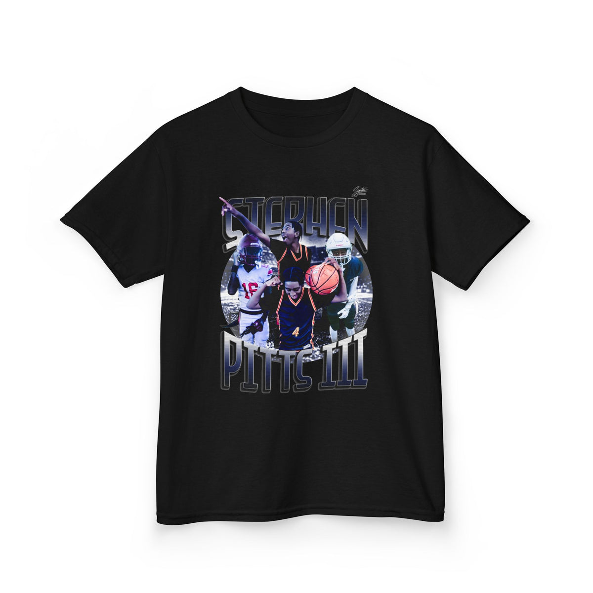 Stephen Pitts lll Youth Heavy Cotton Tee