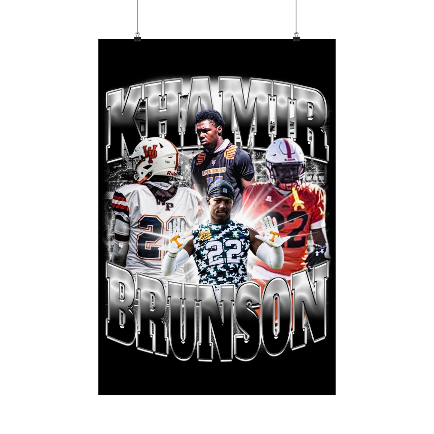Khamir Brunson Poster 24" x 36"