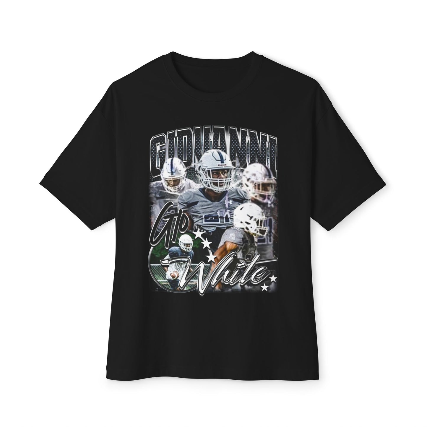 Giovanni White Oversized Vintage Tee