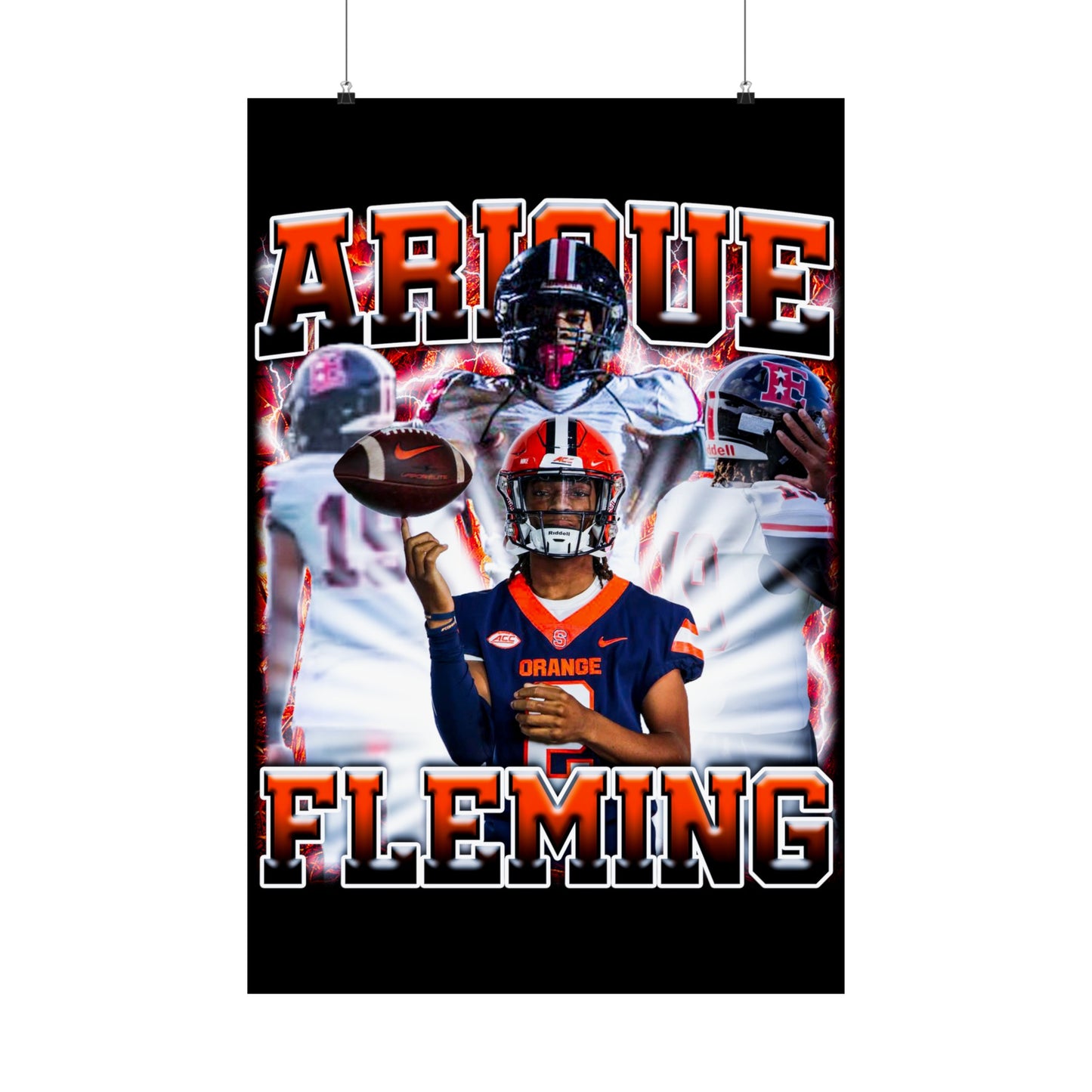 Arique Fleming Poster 24" x 36"