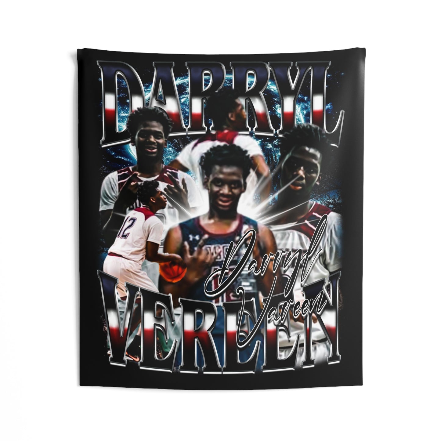 Darryl Vereen Tapestry 50” x 60”