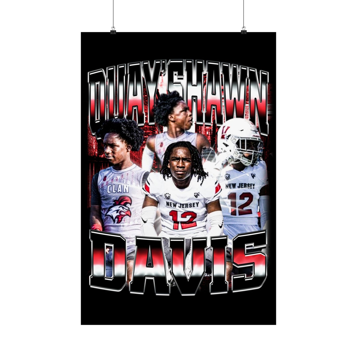 Quay'shawn Davis Poster 24" x 36"