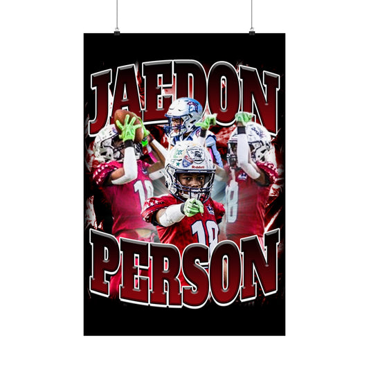 Jaedon Person Poster 24" x 36"