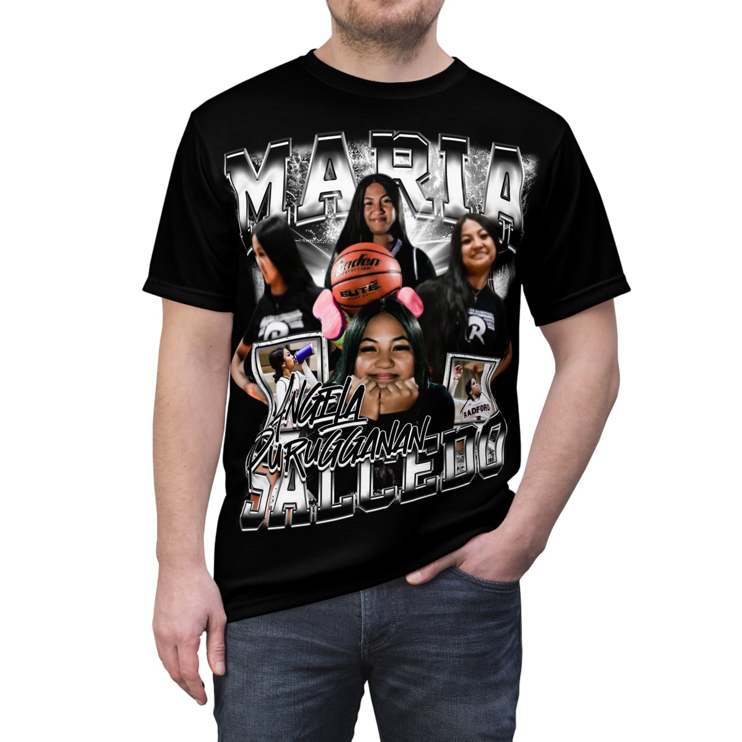 Maria Angela Purugganan Salcedo Vintage Full Print Tee