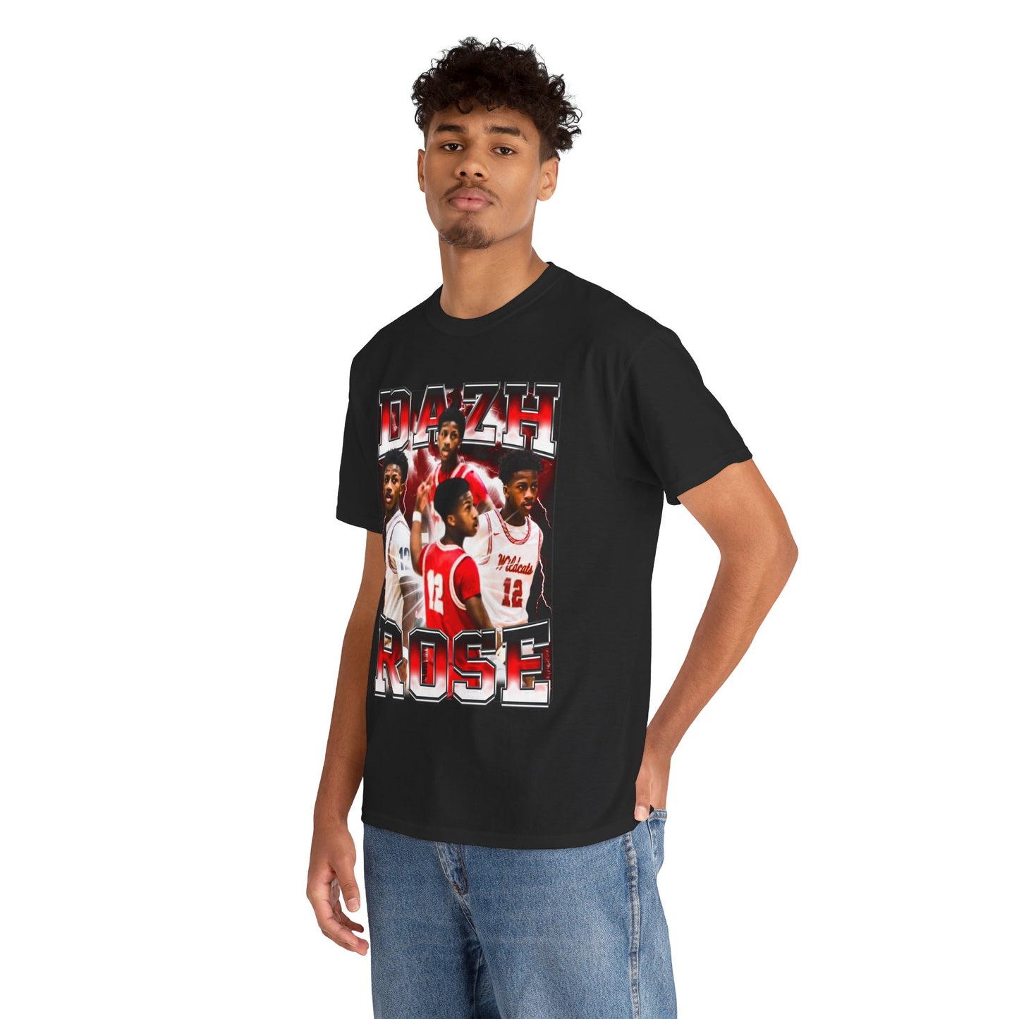 Dazh Rose Heavy Cotton Tee