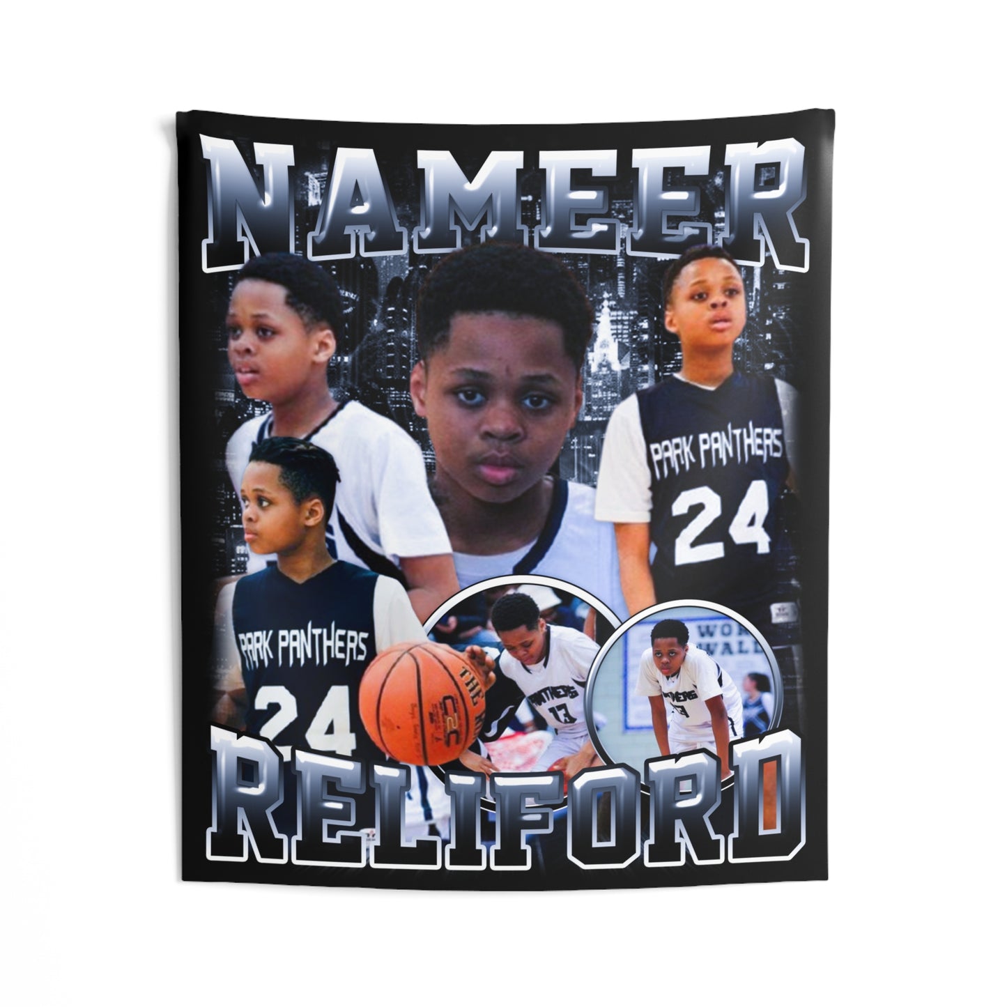 Nameer Reliford Tapestry 50” x 60”
