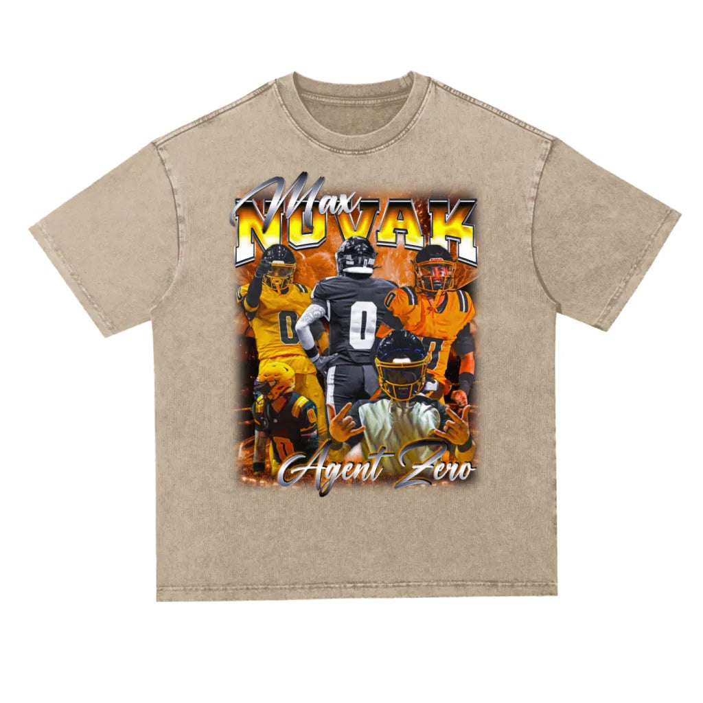 Max Novak Oversized Acid wash T-shirt
