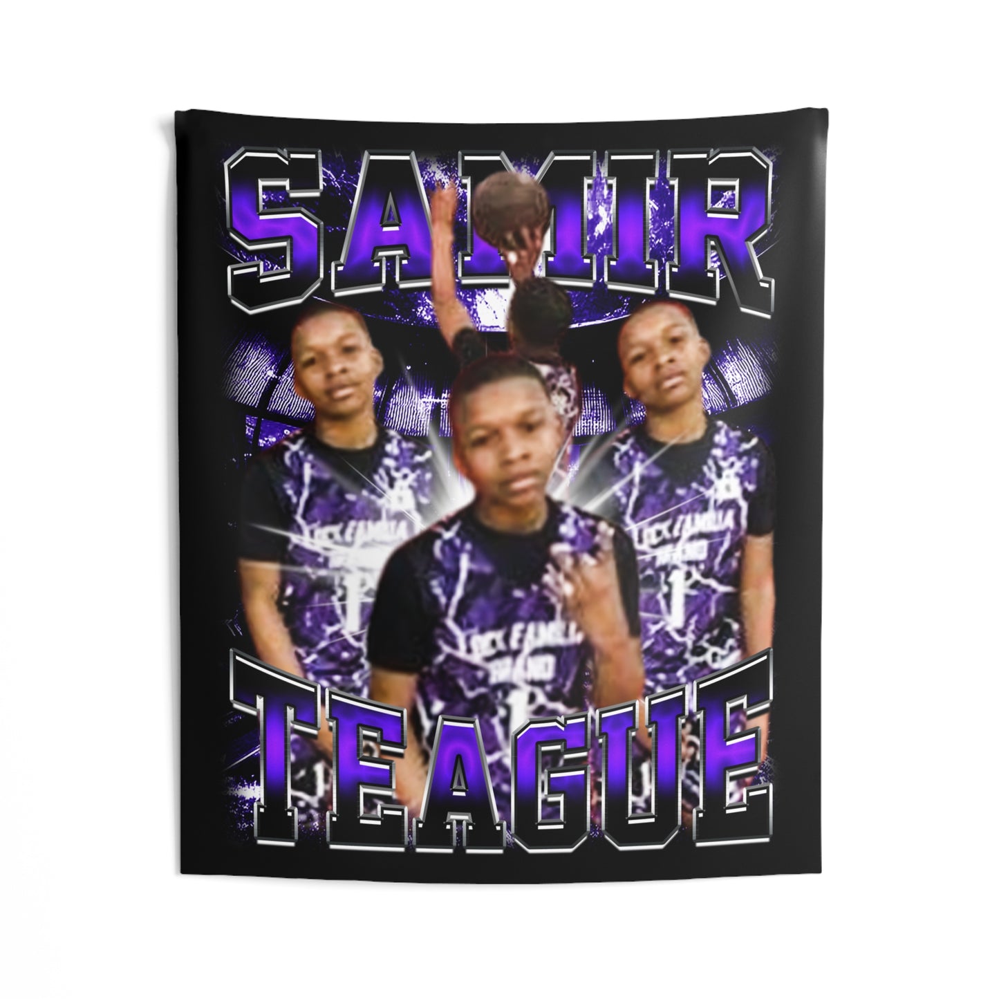 Samir Teague Tapestry 50” x 60”