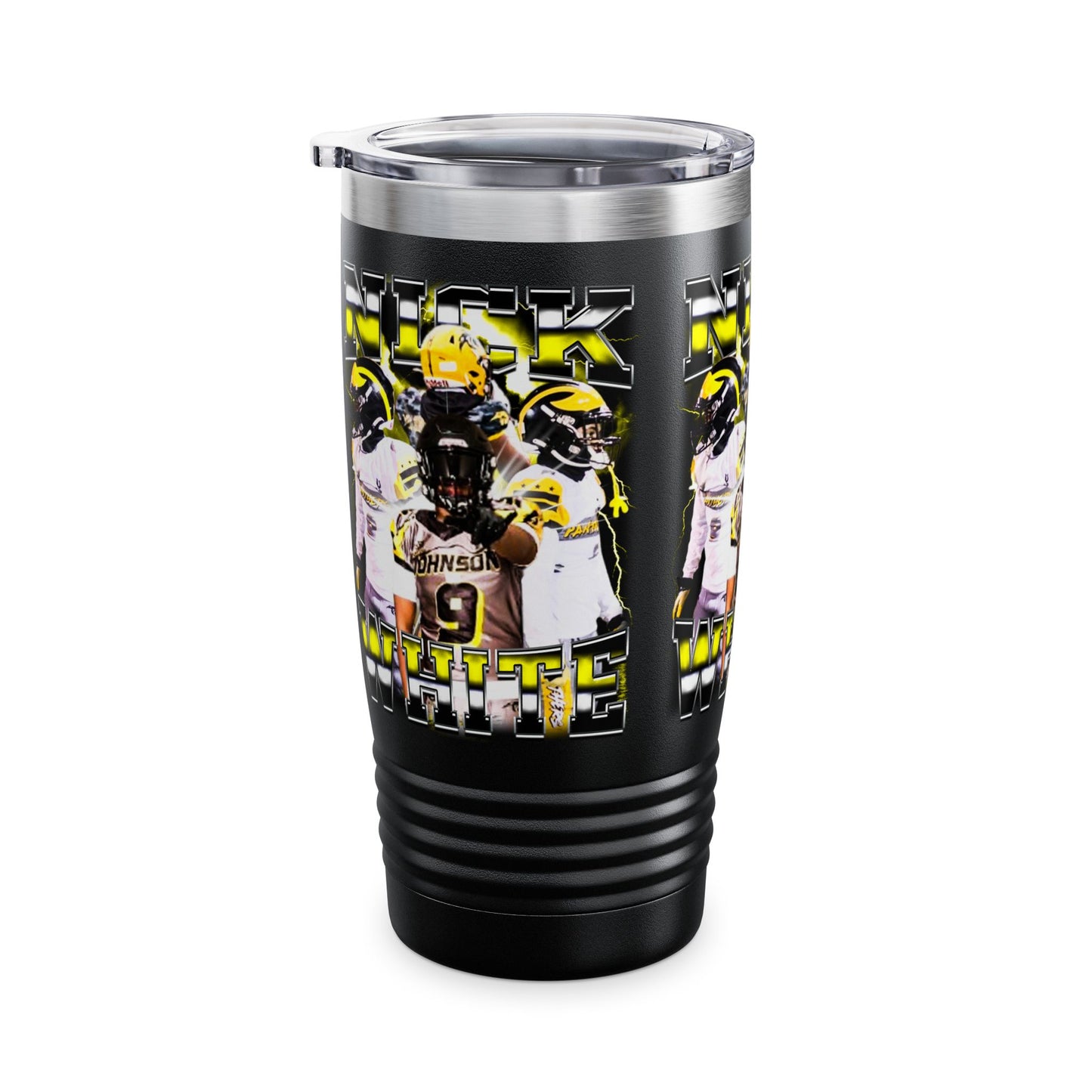 Nick White Stainless Steal Tumbler