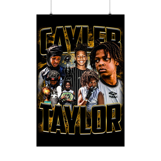 Cayleb Taylor Poster 24" x 36"