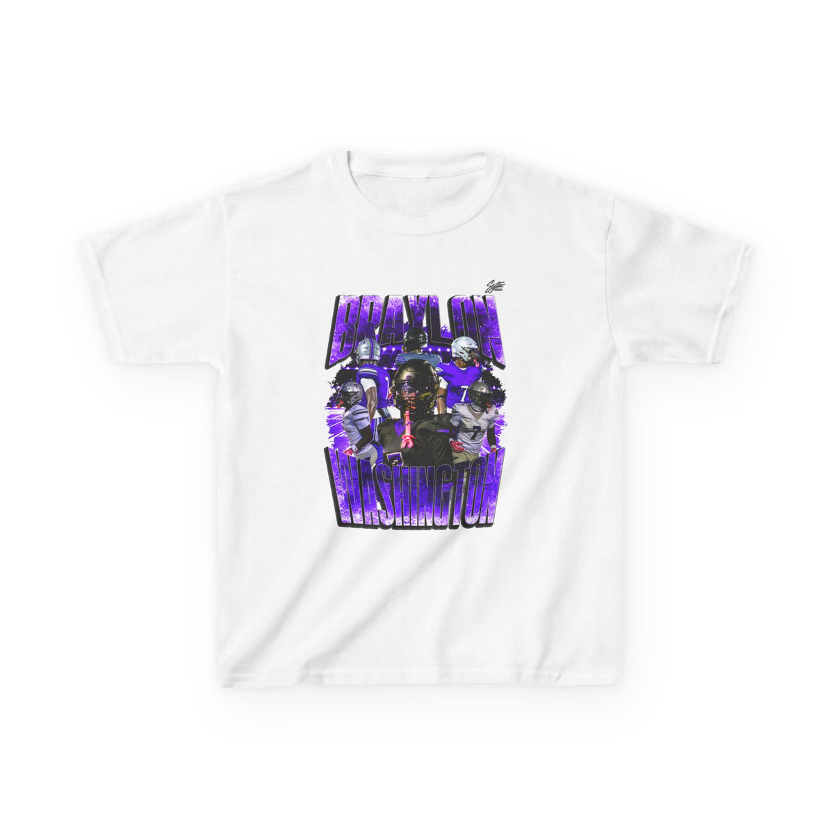 Braylon Washington Youth Heavy Cotton Tee