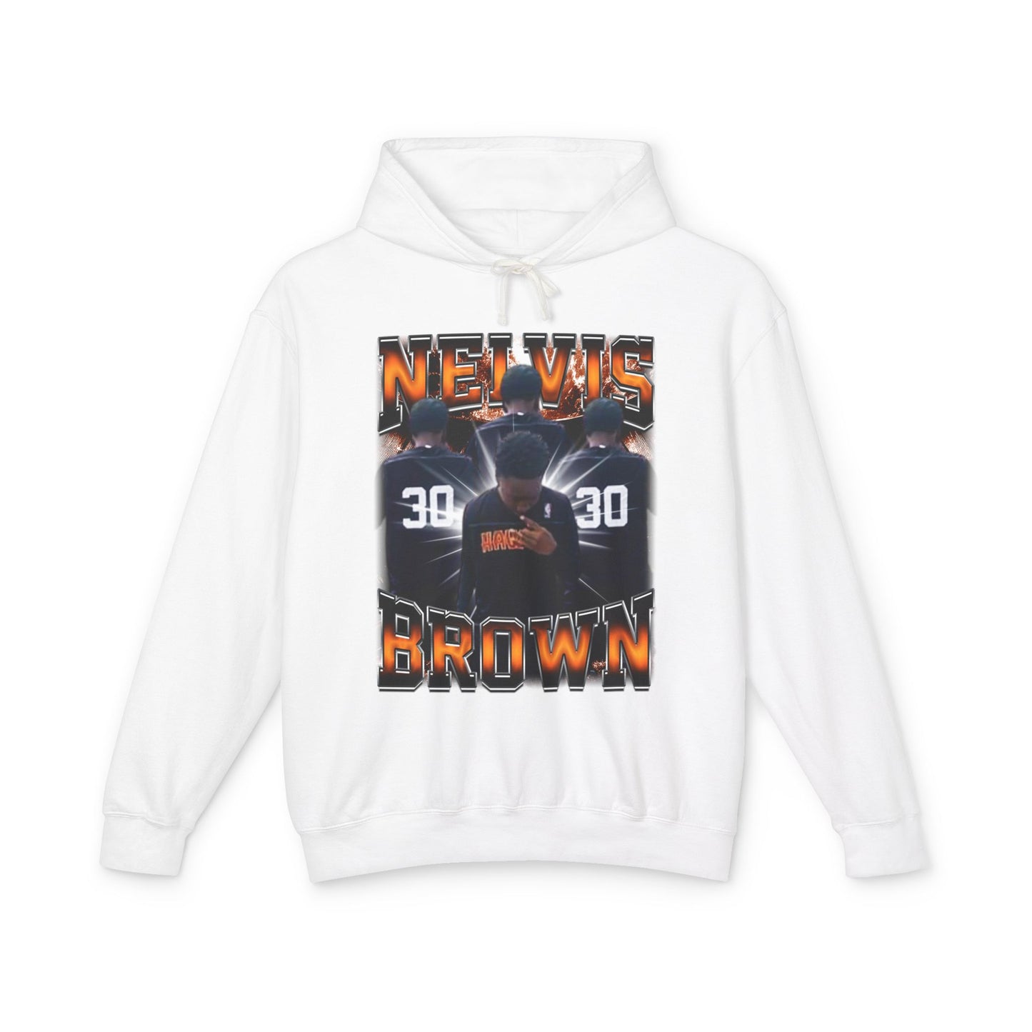Nelvis Brown Hoodie