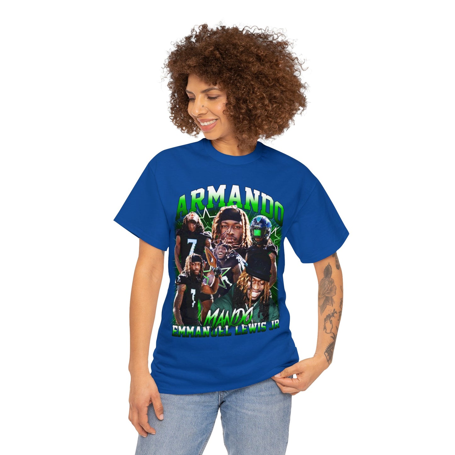 Armando Emmanuel Lewis Jr Heavy Cotton Tee