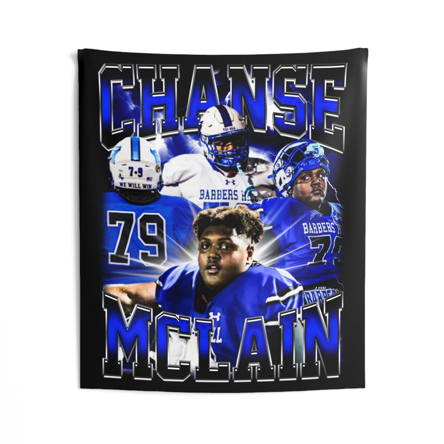 Chanse Mclain Tapestry 50” x 60”