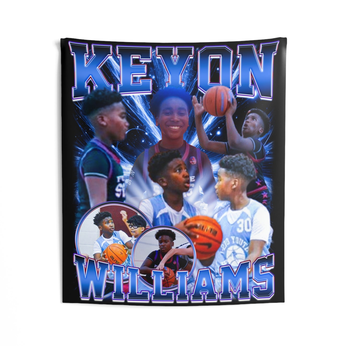 Keyon Williams Tapestry 50” x 60”