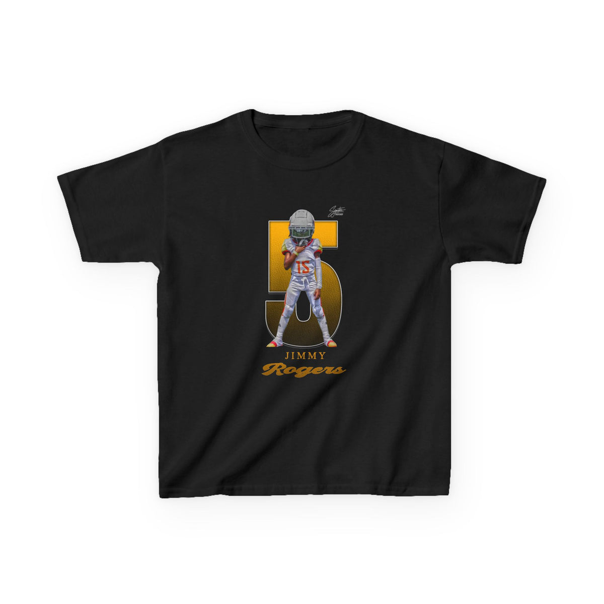 Jimmy Rogers Youth Heavy Cotton Tee