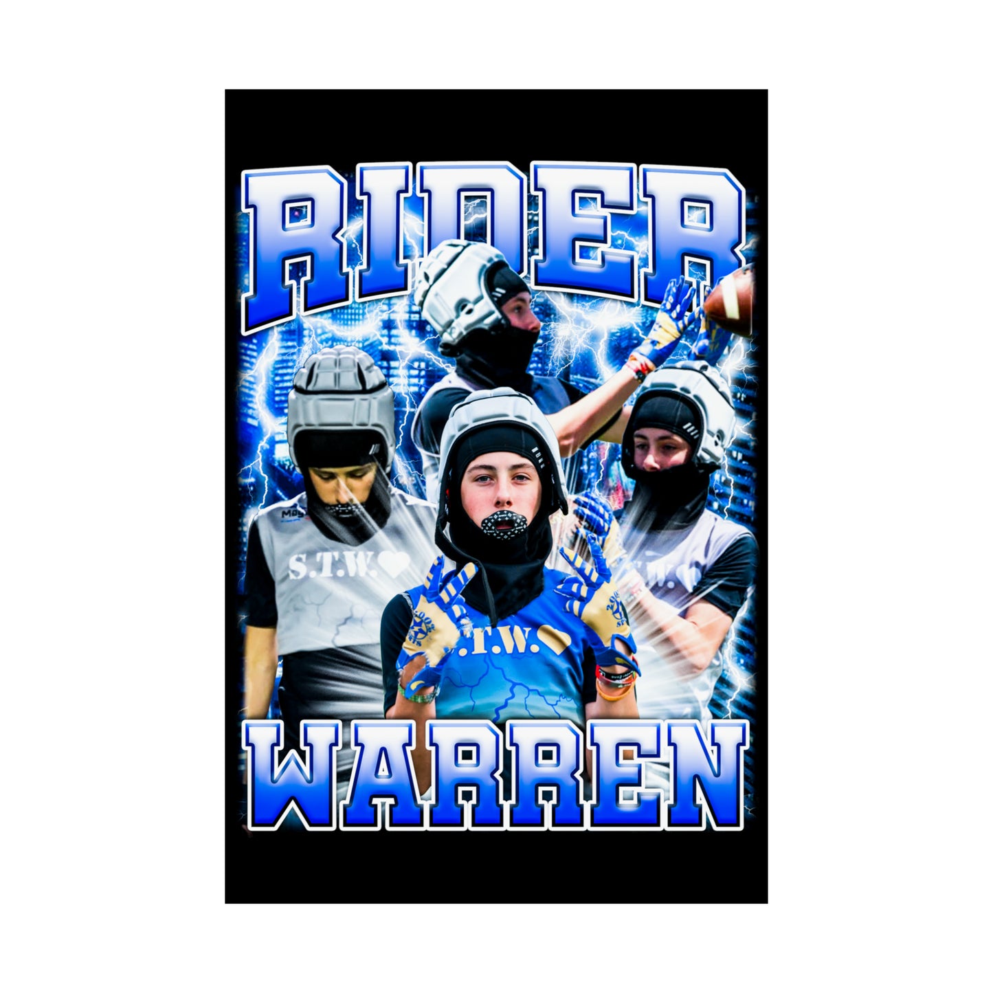 Rider Warren Poster