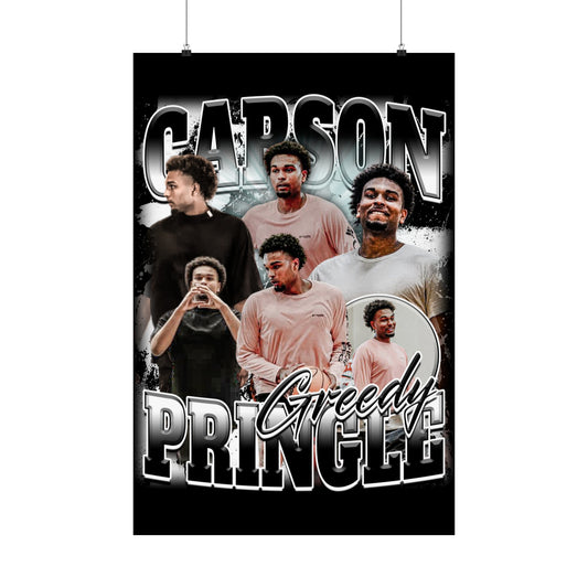 Carson Pringle Greedy Poster 24" x 36"