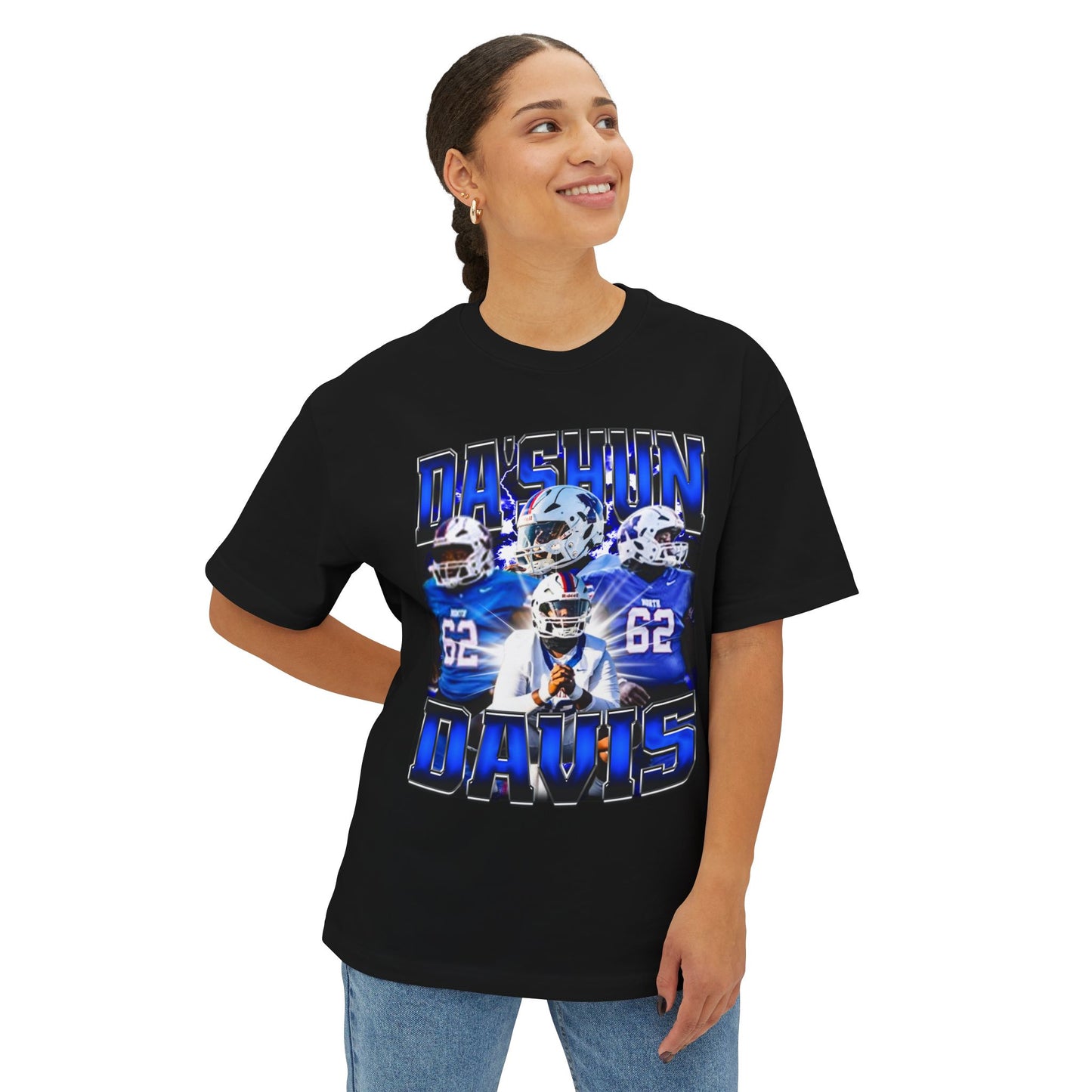 Da'shun Davis Oversized Vintage Tee