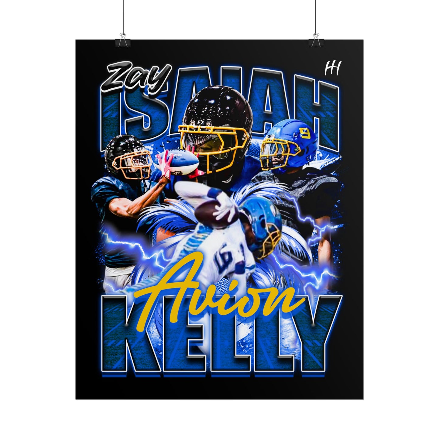 Isaiah Avion Kelly Poster