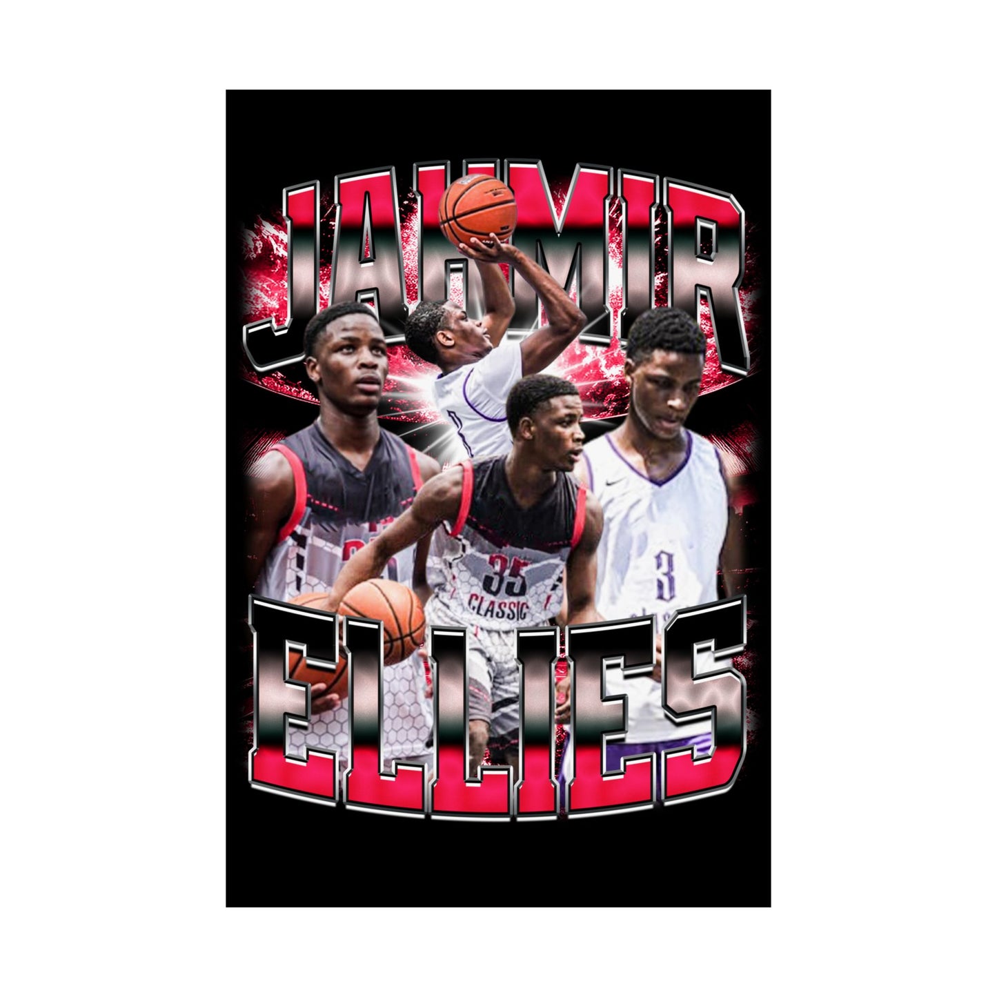 Jahmir Ellies Poster 24" x 36"