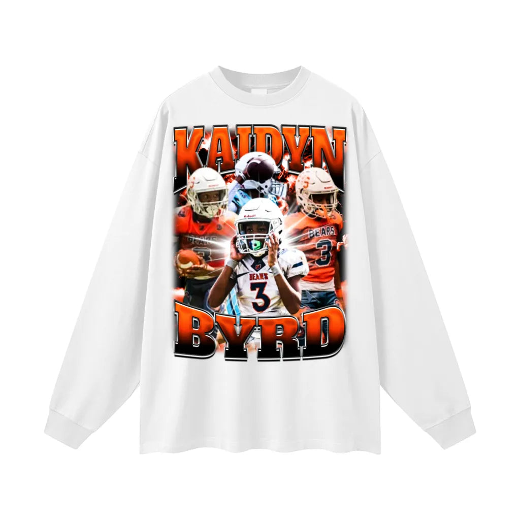Kaidyn Byrd Oversized Long Sleeve Tee