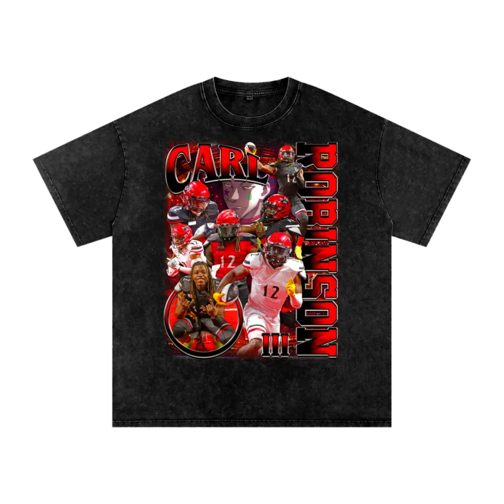 Carl Robinson III Oversized Acid wash T-shirt