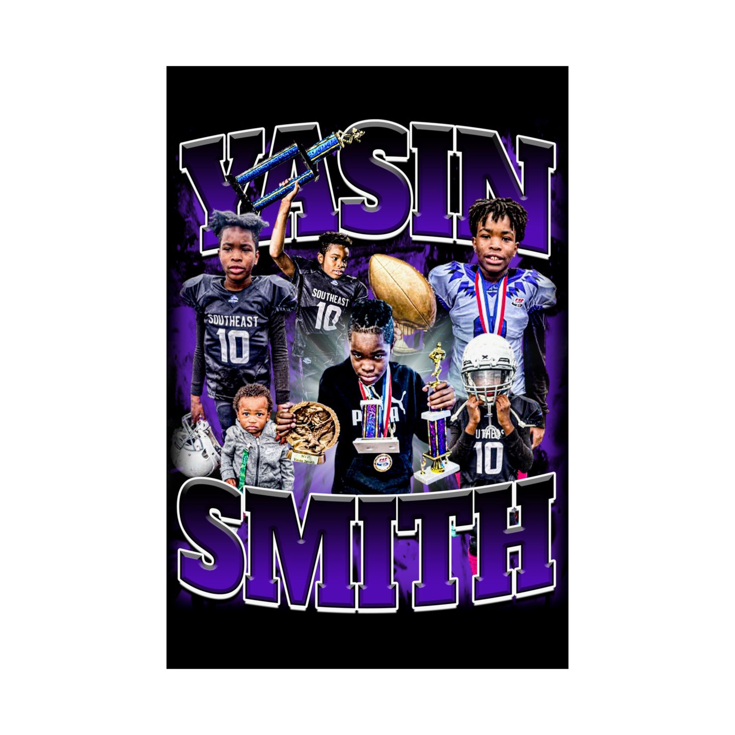 Yasin Smith Poster 24" x 36"