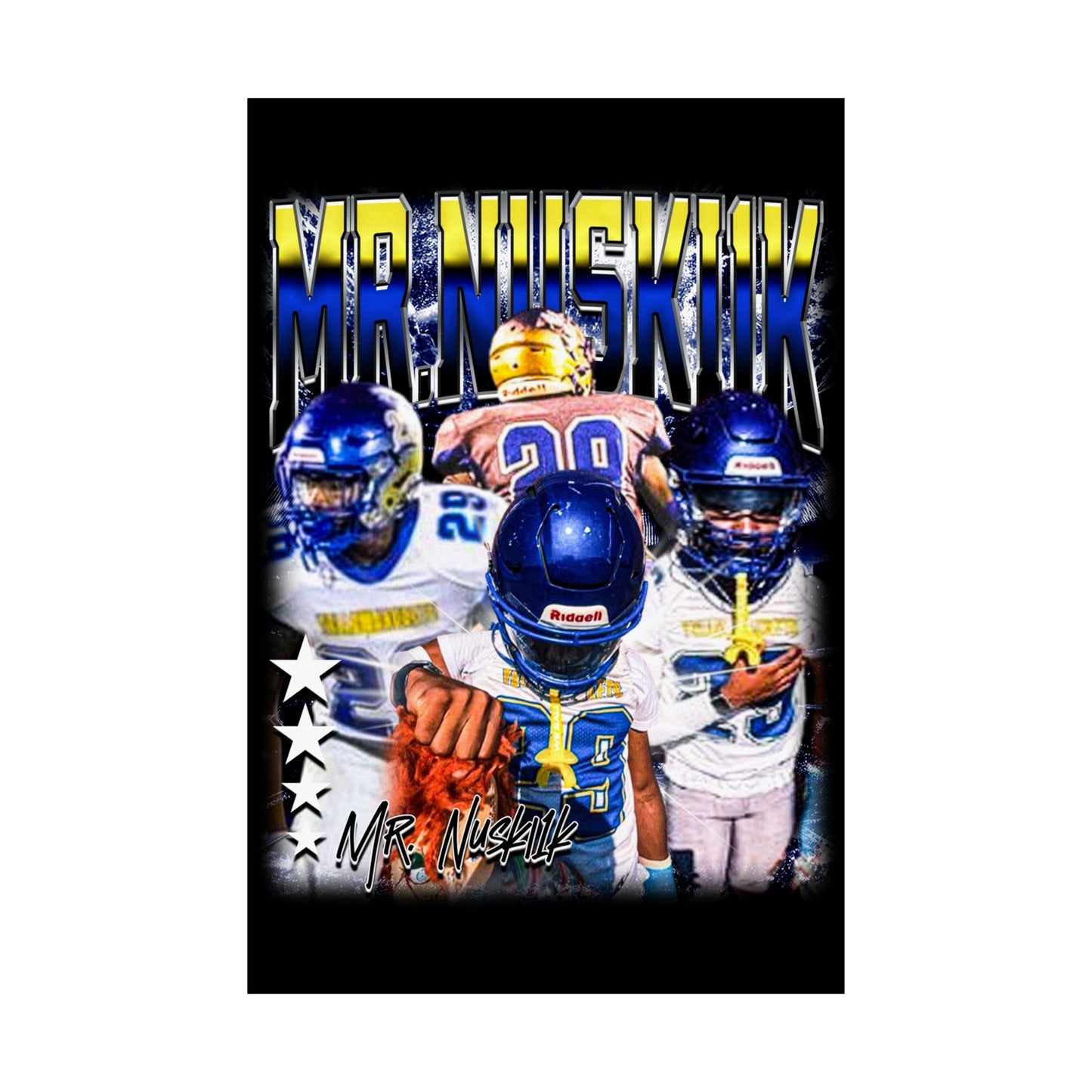 Mr.Nuski1k Poster 24" x 36"