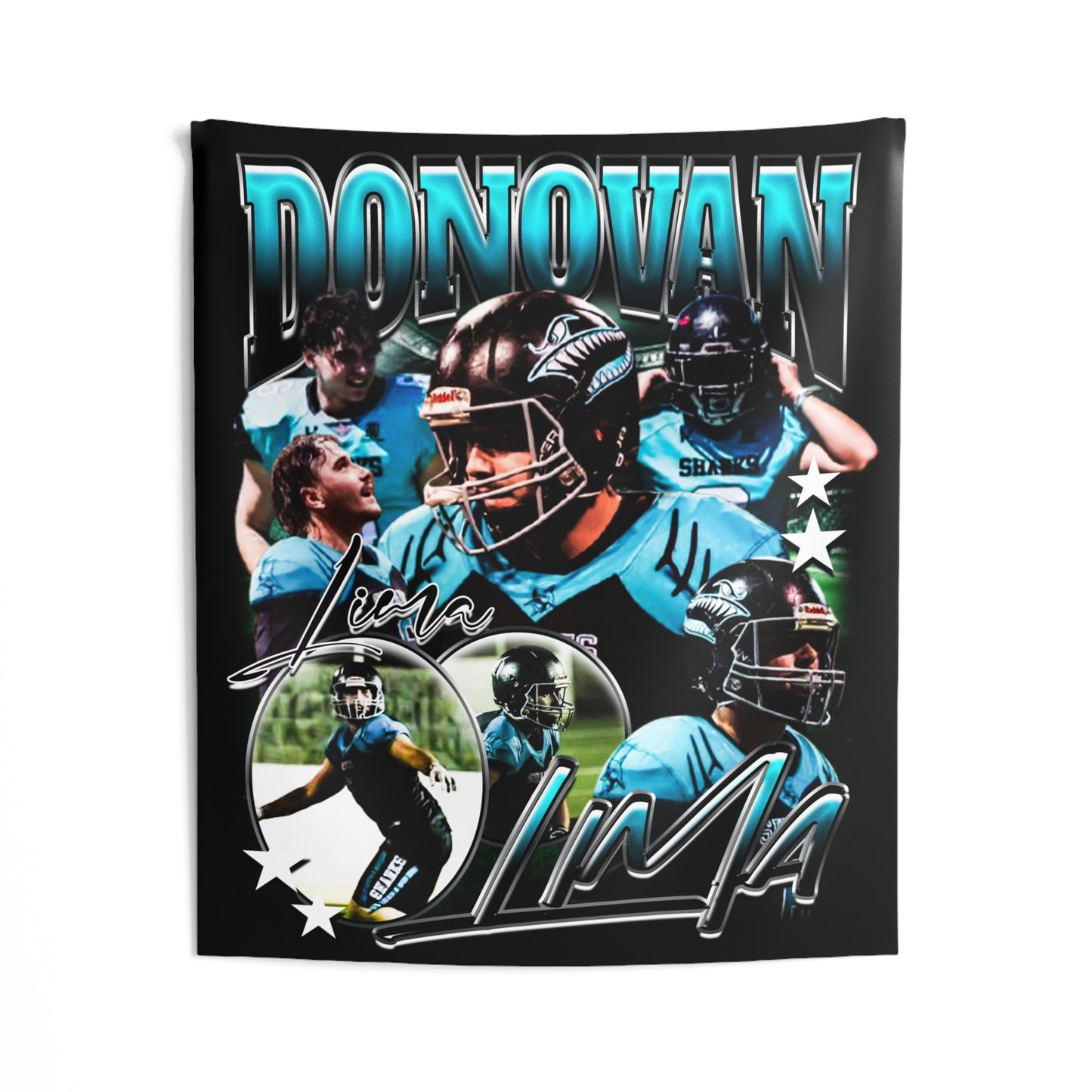 Donovan Lima Tapestry 50” x 60”