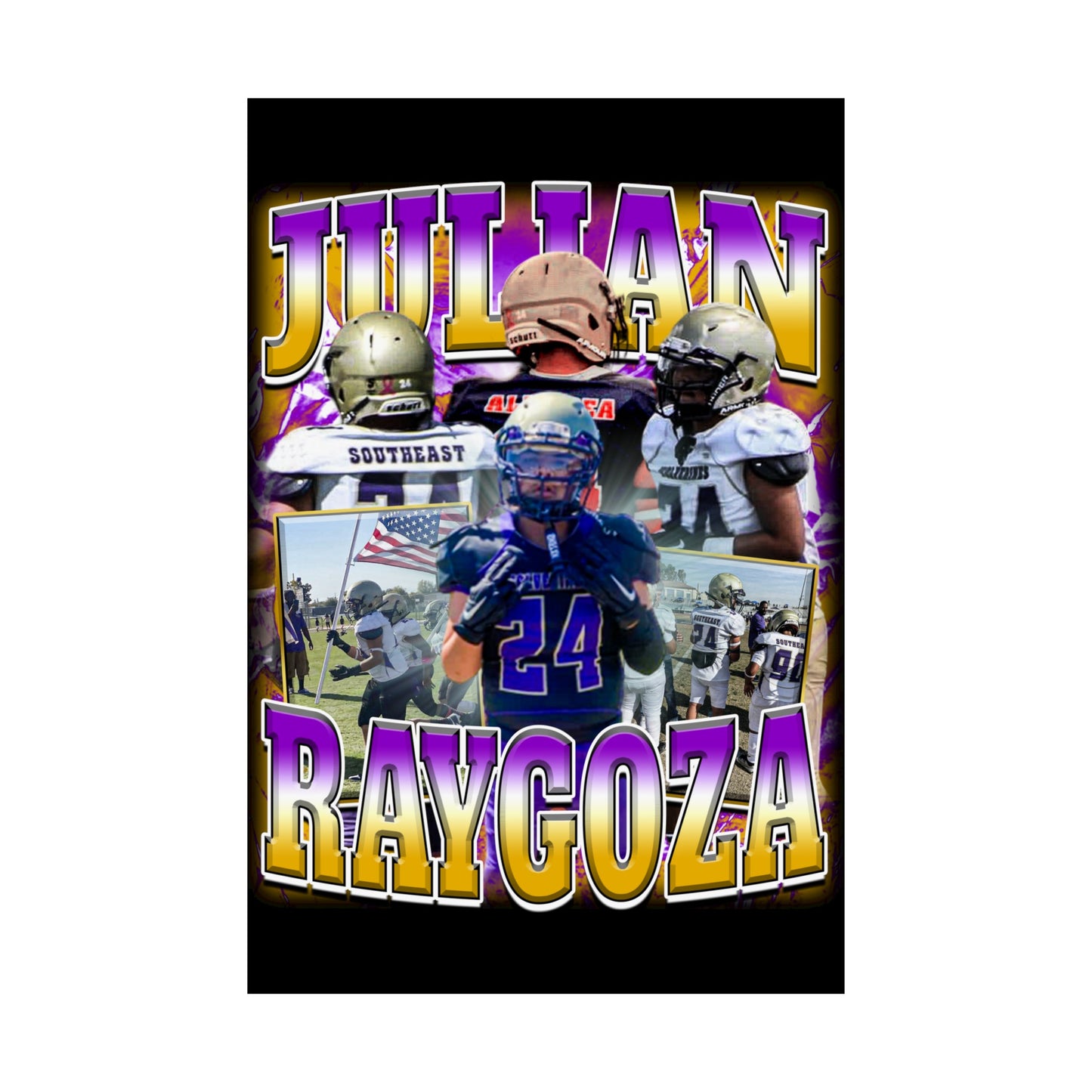 Julian Raygoza Poster 24" x 36"