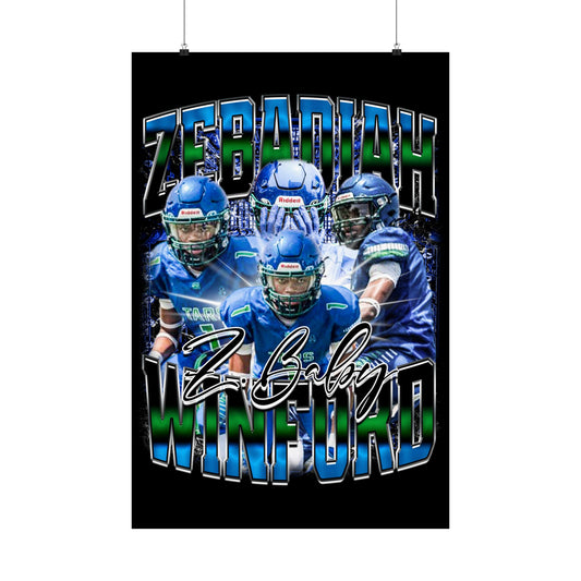 Zebadiah Winford Poster 24" x 36"