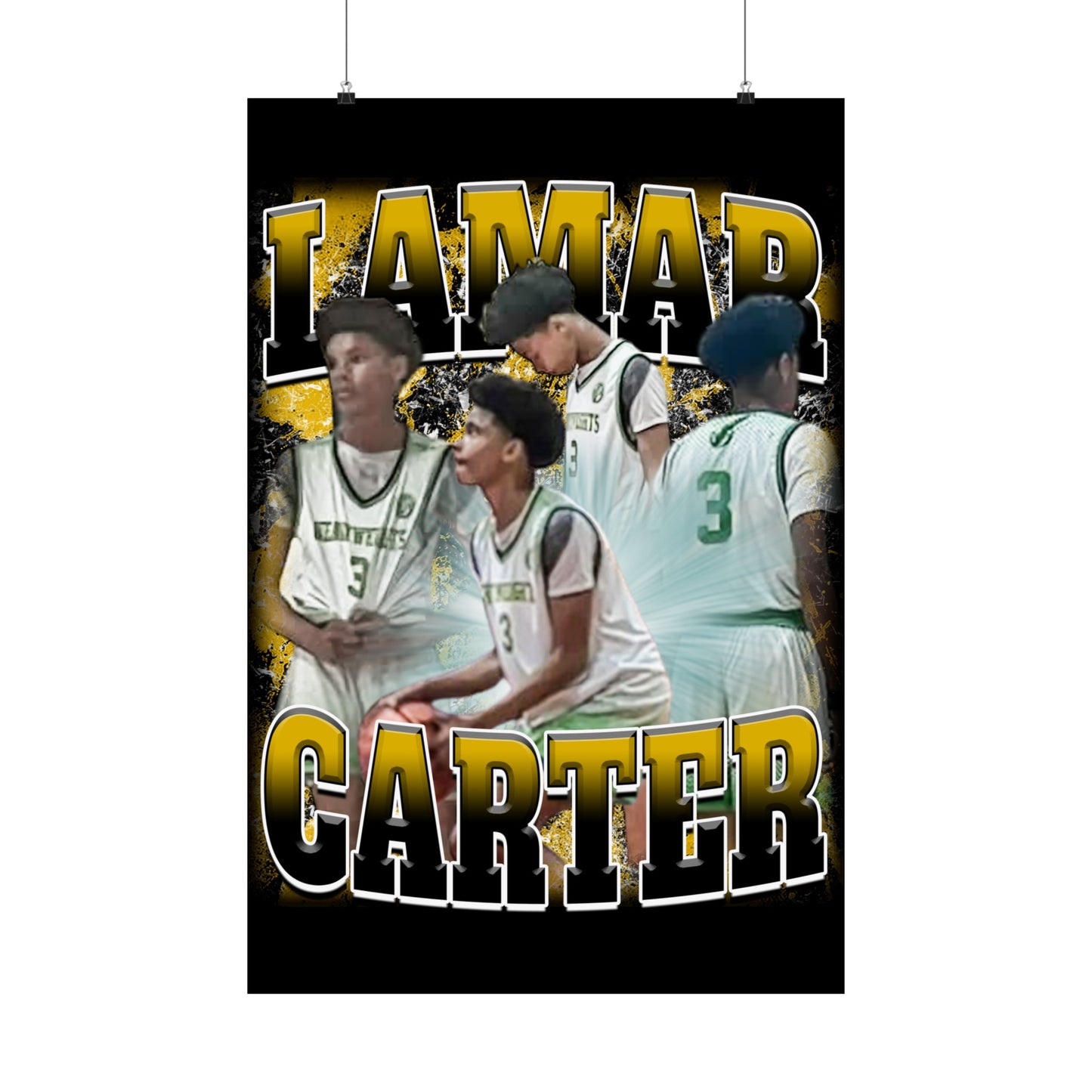Lamar Carter Poster 24" x 36"
