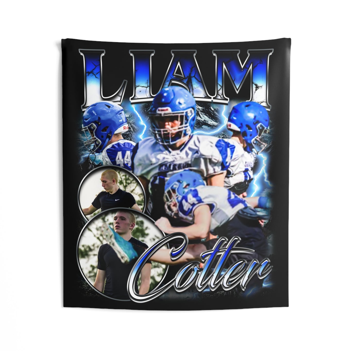 Liam Cotter Tapestry 50” x 60”