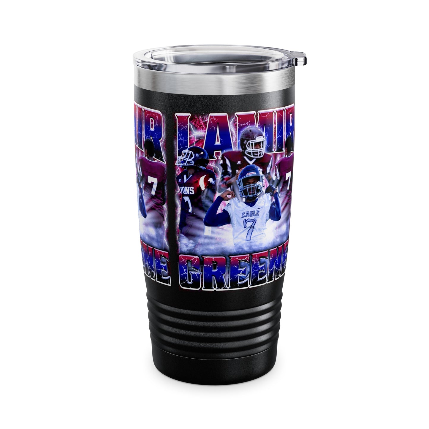 Lamir Greene Stainless Steal Tumbler
