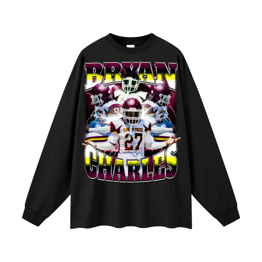 Bryan Charles Oversized Long Sleeve Tee